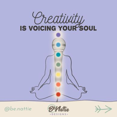Creativity is voicing your soul